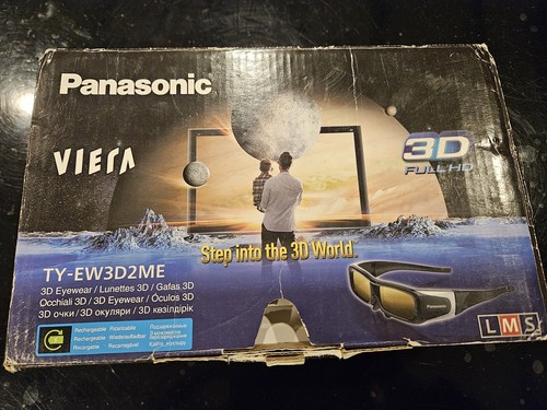 Lunettes 3D Actives Panasonic Full HD TY-EW3D2ME Taille M - Photo 2/8