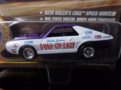 1995 Johnny Lightning Series 4 Dragsters USA  69 Drag On Lady Shirley Shahan AMX