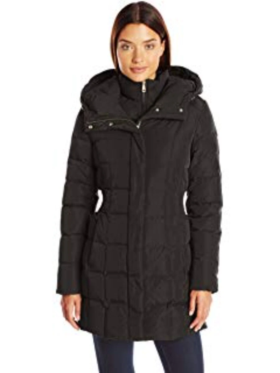Cole haan signature plus size layered down puffer coat hotsell