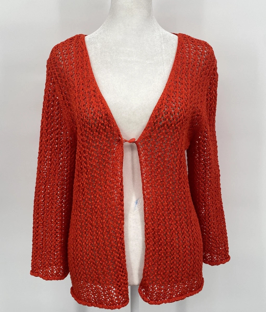 Cardigan Femme Jones New York Sport – Taille PP (petite), Gris, Tricot Cablé