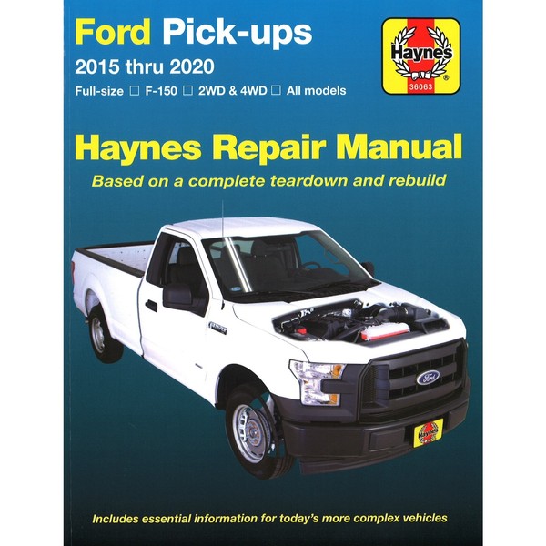 Ford Pick-Ups 2015-2020 F-150 2WD 4WD Usa Us Import Reparaturanleitung Haynes-image