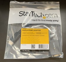 StarTech StarTech.com DP2VGA2 DisplayPort to VGA Video Adapter Converter NEW