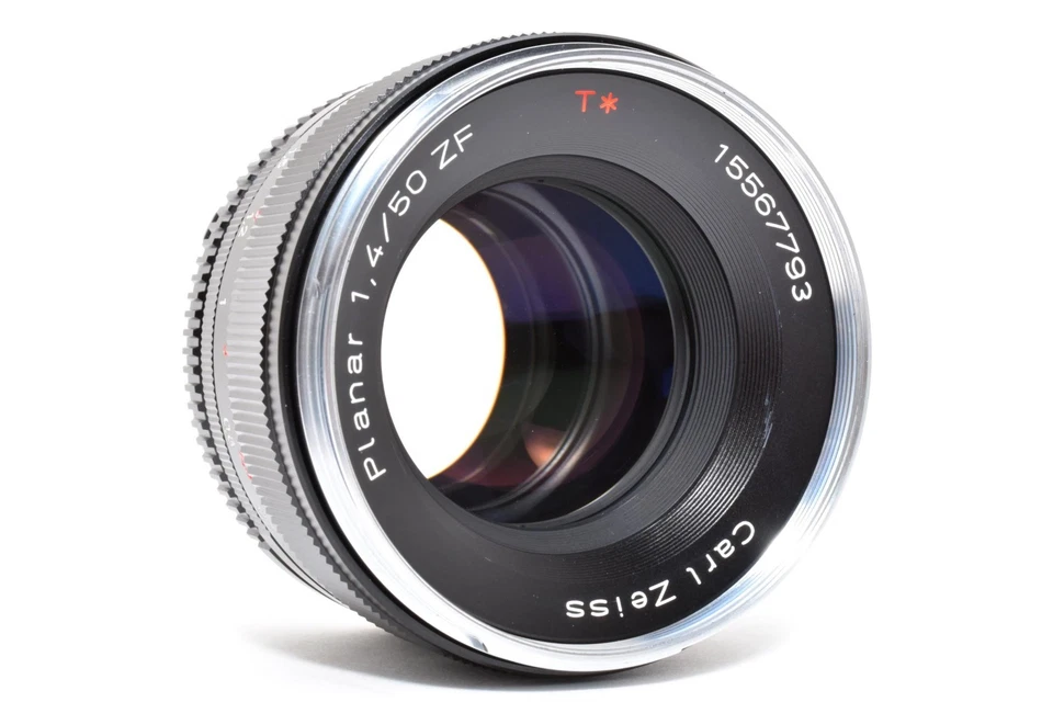 [完好] Carl Zeiss Planar T* 50 毫米 F/1.4 ZF 镜头尼康 F 卡口适用于日本 #087 — 第 4/4 张图片