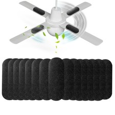 15 Pack Ceiling Fan Filters for Blades, Air Filters with Activated Charcoal, ...