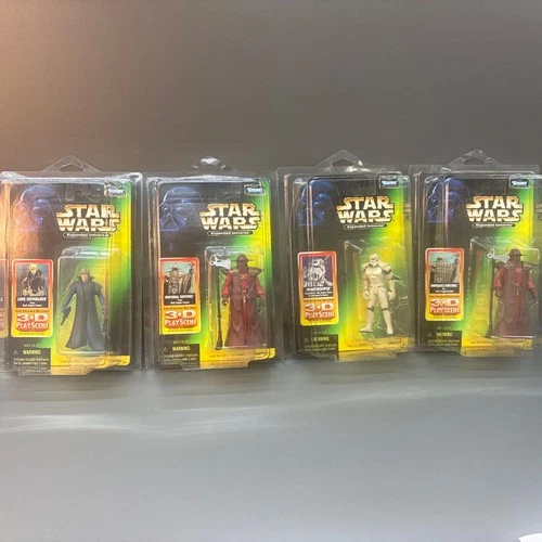 VTG Star Wars Expanded Universe Set (4) Kenner 1998 Skywalker W/protectors, MIP