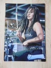 Lala Frischknecht "Burning Witches" signed 8x12 inch photo autograph