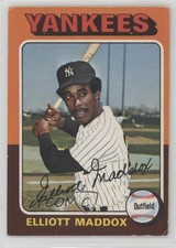 1975 O-Pee-Chee Elliott Maddox #113 1mo1