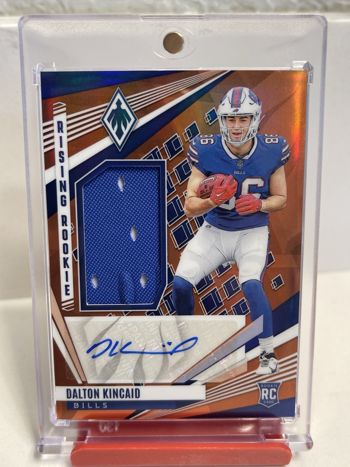 2023 Phoenix Dalton Kincaid Rising Rookie RPA Orange Patch Auto RC  /99 Bills