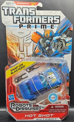 Transformers Prime Deluxe Hot Shot Neu