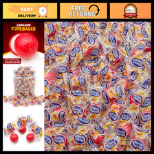 Hot Spicy Cinnamon Hard Candy - 1 lb Bulk, Resealable Bag, Individually Wrappe