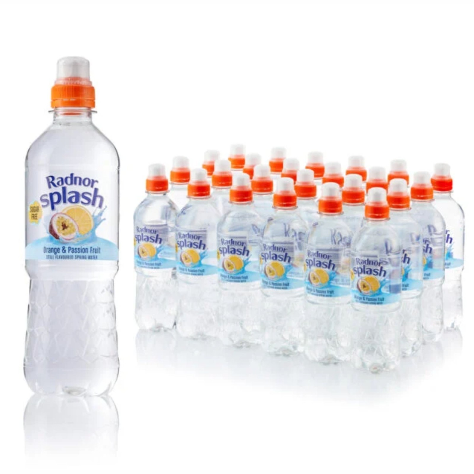Radnor Splash Sugar Free Orange & Passionfruit – 24 x 500ml Case
