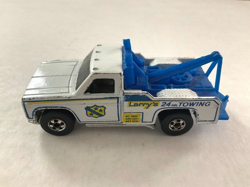 Hot Wheels RAMBLIN WRECKER - Vintage 1977 Larry's Towing Tow Truck - HONG KONG - Picture 2 of 6