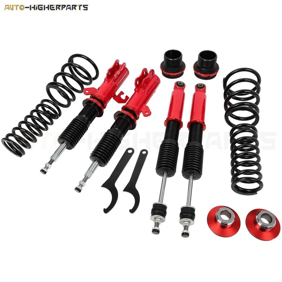 24 Level Damper Coilovers Suspension Lowering Kit For 13-19 Nissan Versa & Note Foto 4 de 4