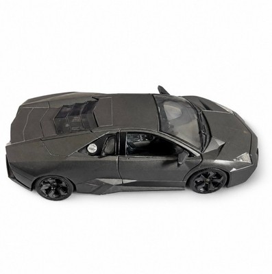 Lamborghini Reventon Matte Grey Diecast Model Car by Bburago 1:18