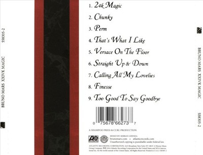BRUNO MARS - 24K MAGIC * NEW CD
