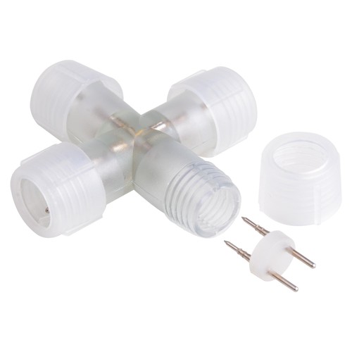DELight? 10x 2 Wire X Splice Connector LED Rope Light Accessories Lighting ACC - 第 1/7 張圖片