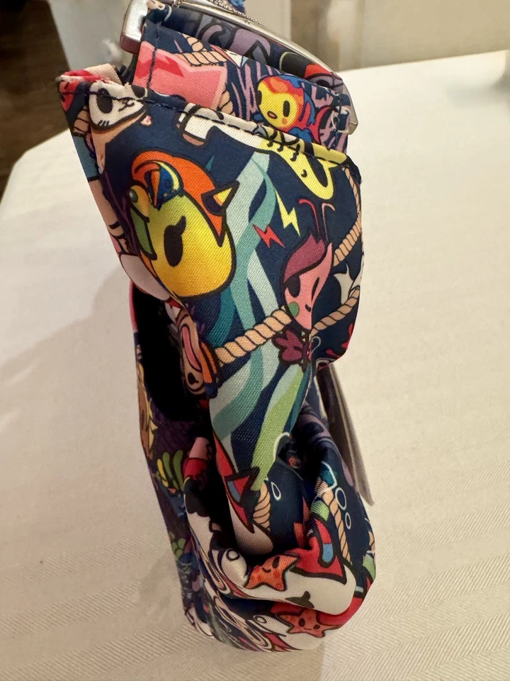 РЕДКАЯ сумка для подгузников Tokidoki JuJuBe Sea Punk Hobobe - Изображение 3 из 4