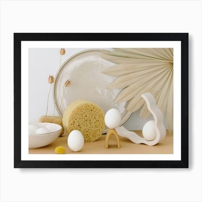 Osterdeko 5 Kunstdrucke gerahmt Wandbild Poster Leinwanddruck Bild
