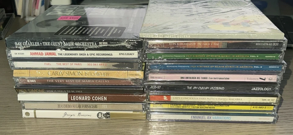 Various CDs Brand New Sealed Jazz, Classical Music, Tango, Foreign. Lot Of 18 CD Foto 2 de 4