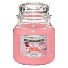 2 x Yankee Candle Home Inspiration Berry Kiss Bellini 340g x 2
