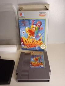 NINTENDO NES MB HASBRO DIGGER T ROCK TGE LEGEND OF THE LOST CITY BOXED  MANUAL