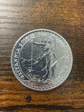 Royal Mint Britannia 2016 1oz 999 Silver Bullion Coin QE II CGT Free