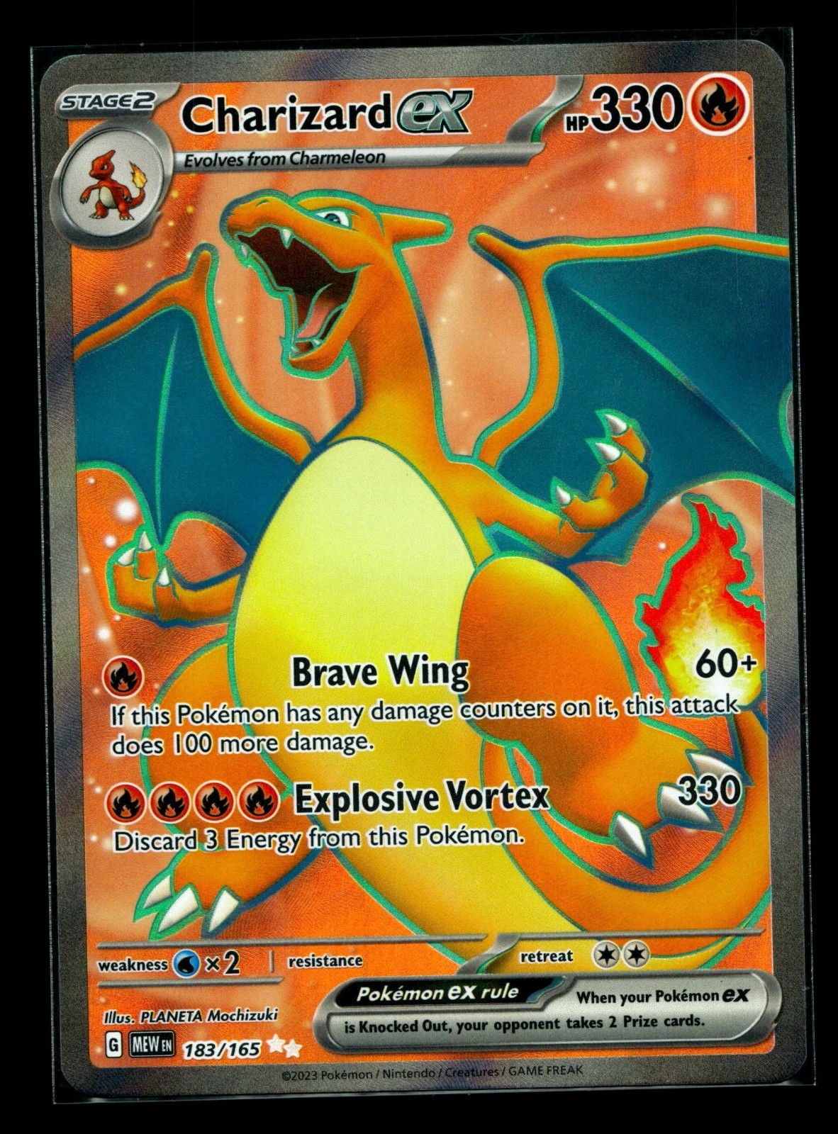Charizard ex 2023 Scarlet & Violet: 151 #183/165 Ultra Rare Price