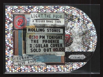 2025 The Rollins Stone Prizm #45 Light The Fuse Disco Prizm /149