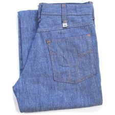 Dickies 70s Flare Pants Navy Gray W28 Used