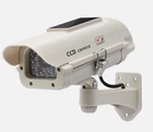 Red LED Waterproof Solar Surveillance Camera Fake Camera