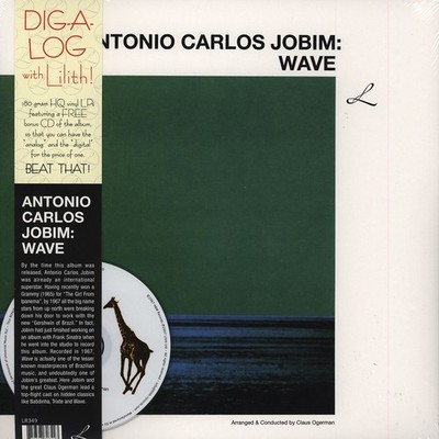 Antonio Carlos Jobim - Wave (Vinyl LP+CD - 2012 - EU - Original)