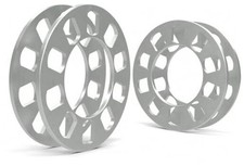 4 Pcs Die Cast Wheel Spacers 5mm 3/16" Thick Fits Bolt 4 pack Shot Peened