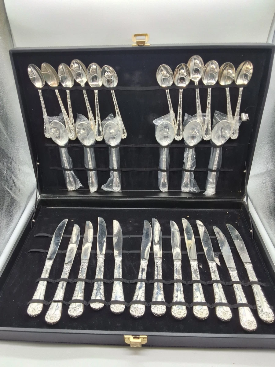 Wm. Rogers Silverware Antique US Silver-Plated Flatware for sale