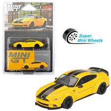 Mini GT 1:64 LB-WORKS Ford Mustang – Triple Yellow #1077