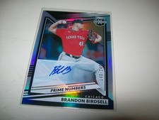 2022 ELITE EXTRA EDITION BRANDON BIRDSELL AUTO SIGNED #143 #D/240 CHICAGO CUBS