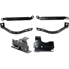 Bumper Face Bar Brackets Retainer Mounting Braces Set of 6 Upper Left & Right