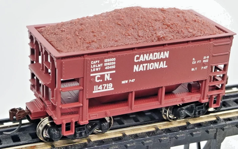Athearn RTR HO #87035 Canadian National CN 24' Ore Car w Load 6 Car Set Pack NIB - Image 4 of 4