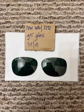 New Authentic Ray Ban New Wayfarer RB2132 2132 G15 Replacement Lenses 55/18