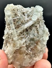 42 Gramm Aeshthetic Aquamarine Cluster Crystal Specimen from Pakistan
