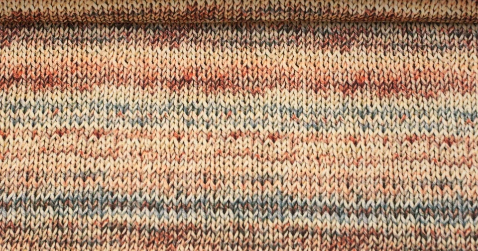 Viskosejersey Strickoptik 100x150cm beige, Jersey zum nähen, Stoffe, Meterware - Bild 3 von 4