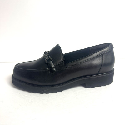 David Tate Womens Magan Loafer Black Size