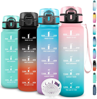 Trinkflasche - 1L - Trinkflasche Sport, Wasserflasche Auslaufsicher, Wasserflasc