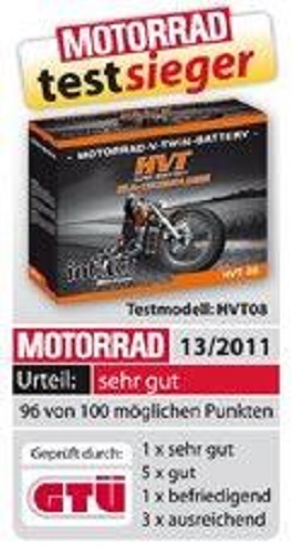 GEL Batterie YB12A-A Yamaha XS400 XS 400 SE XV 500 Neu - Bild 2 von 2