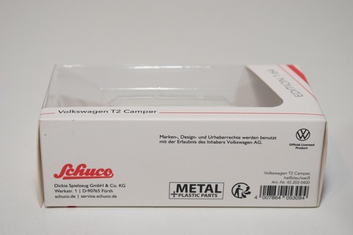 B17 1:64 3 pulgadas 3 pulgadas schuco 45 203 0400 vw volkswagen t2 camper azu... - Imagen 5 de 6
