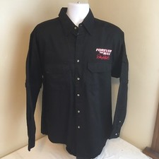 Winners Circle Shirt Dale Earnhart #3 Forever The Man Zip Off Sleeves Large FS!