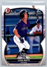 2023 Bowman #BP-77 Juan Brito Prospects