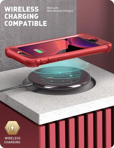 i-Blason For iPhone 8 Plus / 7 Plus, Bumper Case Built-in Screen Protector Cover - Picture 28 of 30