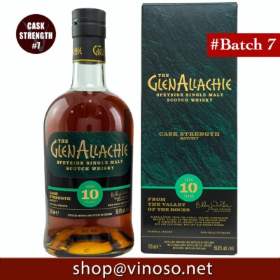 Glenallachie 10yo Cask Strength Batch #7 2022 Billy Walker 56,8% Speyside Whisky