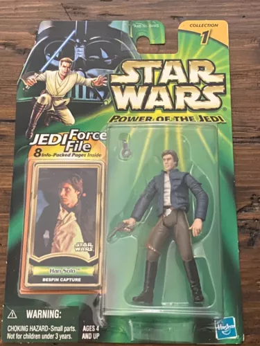 2000 STAR WARS POTJ BESPIN CAPTURE HAN SOLO Figure Unopened