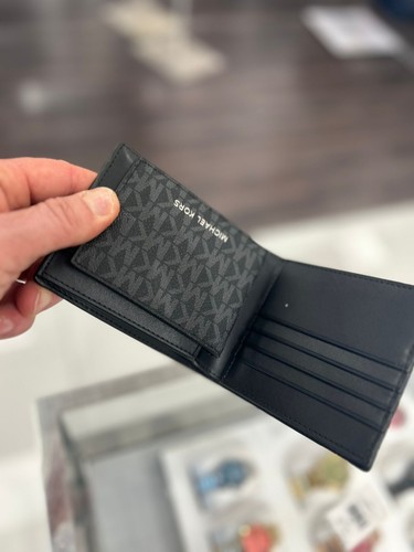 Michael Kors Cooper Men Billfold with Passcase ID Credit Card Holder Wallet MK - Picture 25 of 47